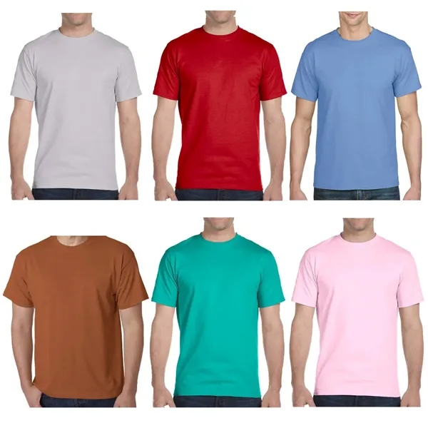 Dryblend 5.6 oz adult t-shirt plus 1 color silkscreen imprint on... from ASI 37218 Athena Promo (tm)