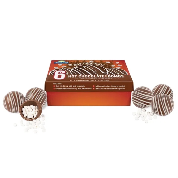 6 Pack Hot Chocolate Bombs.... from ASI 44900 NC Custom (CI/Lanco)