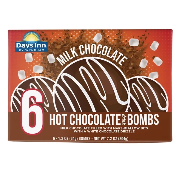 6 Pack Hot Chocolate Bombs.... from ASI 44900 NC Custom (CI/Lanco)