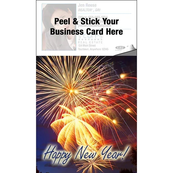 12-Month Calendar Magnet Pad - Tear-Off with Blank White Envelopes... from ASI 46719 Corner Lot Marketing Inc / CLMPromotions
