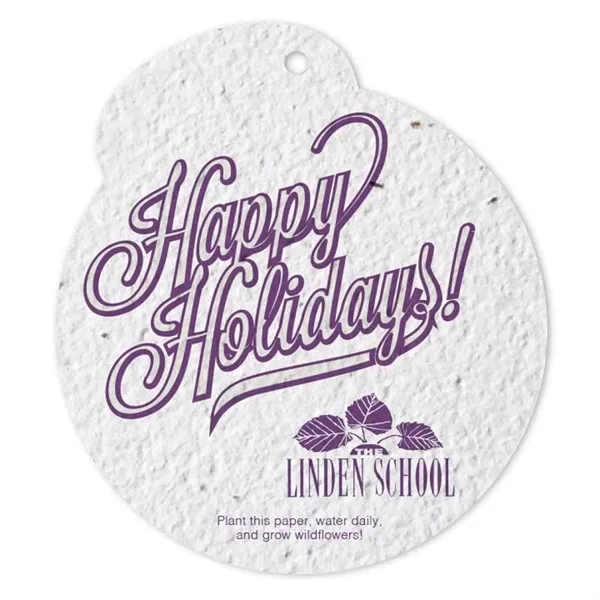 Printed Seed Paper Shape, ornament... from ASI 40646 Bloomin Promotions / Bloomin' Promotions™