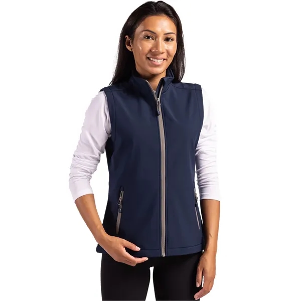 Clique Tempo Eco Stretch Full Zip Womens Softshell Vest... from ASI 47965 Cutter & Buck