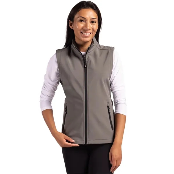 Clique Tempo Eco Stretch Full Zip Womens Softshell Vest... from ASI 47965 Cutter & Buck