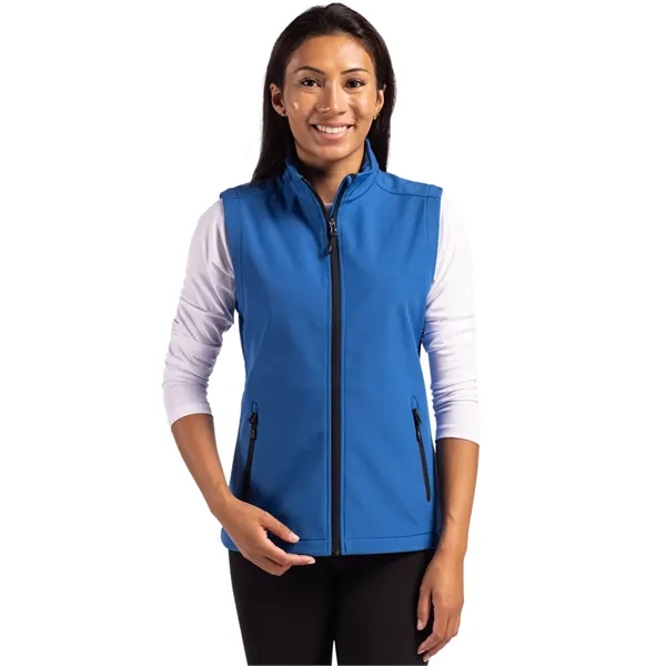 Clique Tempo Eco Stretch Full Zip Womens Softshell Vest... from ASI 47965 Cutter & Buck