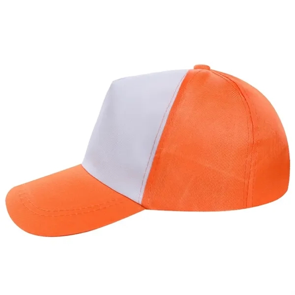 5 panel adjustable two-tone cotton baseball cap with 1 color silkscreen... from ASI 37218 Athena Promo (tm)