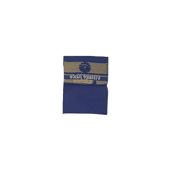 Durable center fold woven label made from 100% polyester, perfect for... from ASI 92980 WOV-IN® / Universal Strap/Wov-In Line