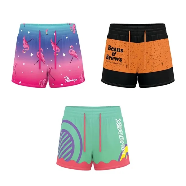 Dye sublimated pajama shorts.... from ASI 88060 Snugz/USA Inc