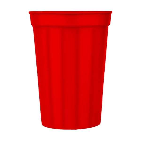 22-ounce fluted plastic stadium cup; made in the USA and BPA... from ASI 91880 Tranter Graphics Inc