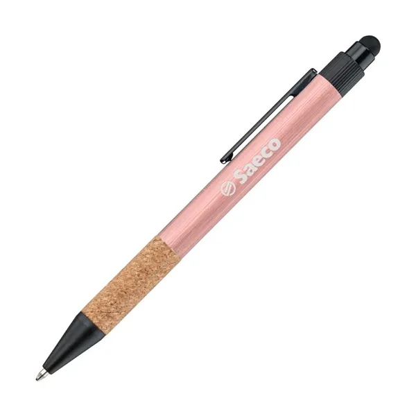 The Manuel Recycled Aluminium Pen w/Cork Grip is your go-to eco-friendly... from ASI 84592 St Regis Group