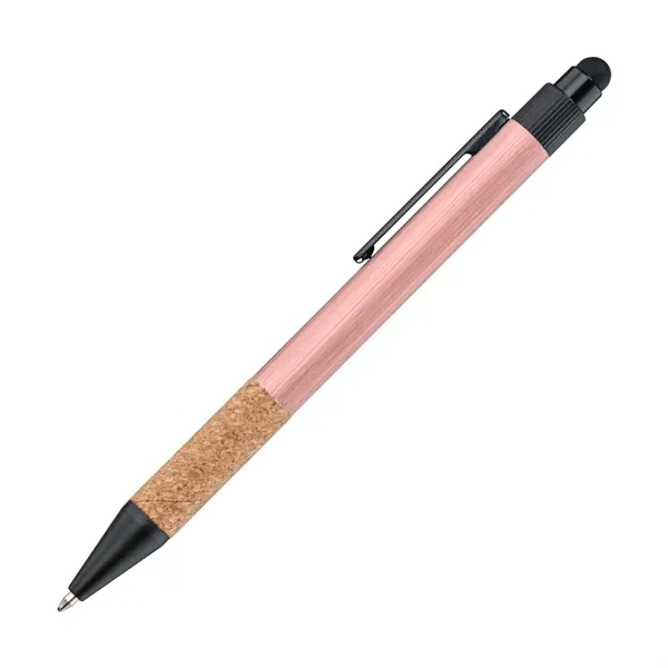 The Manuel Recycled Aluminium Pen w/Cork Grip is your go-to eco-friendly... from ASI 84592 St Regis Group