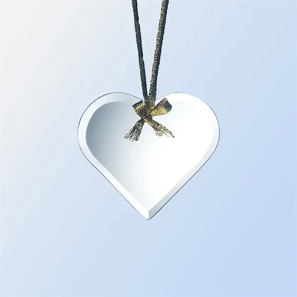 Jade Glass Heart Ornament... from ASI 31517 Admart Products / Admart Line