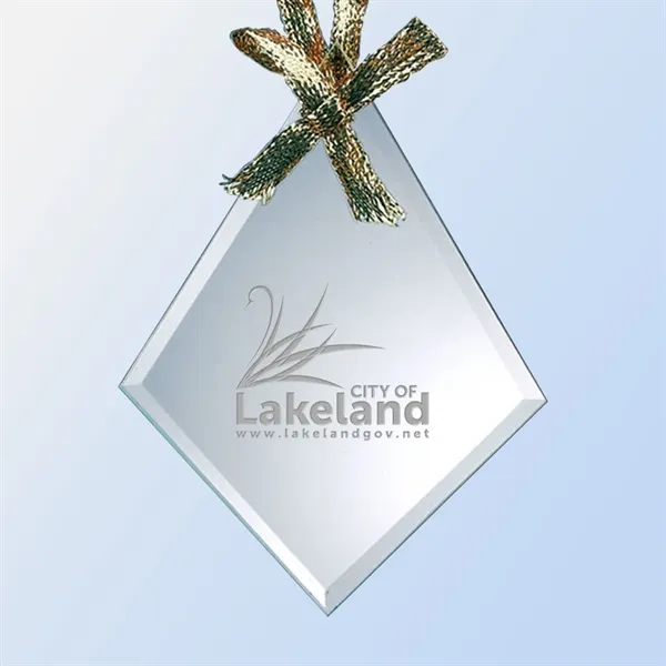 Jade Glass Diamond Ornament... from ASI 31517 Admart Products / Admart Line