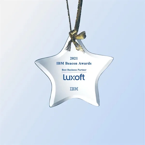 Jade Glass Star Ornament... from ASI 31517 Admart Products / Admart Line