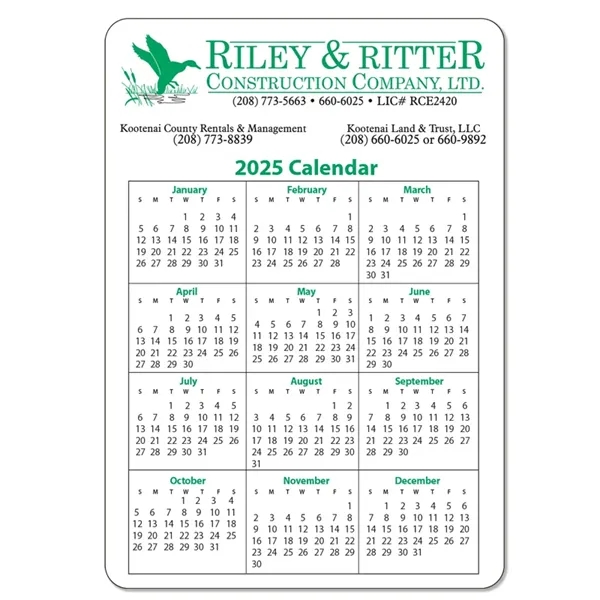 Stay organized and keep track of important dates with a pocket... from ASI 42393 Budgetcard Inc