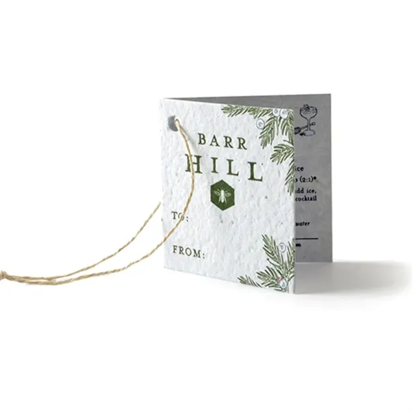 Custom product seed hang tag.... from ASI 40646 Bloomin Promotions / Bloomin' Promotions™