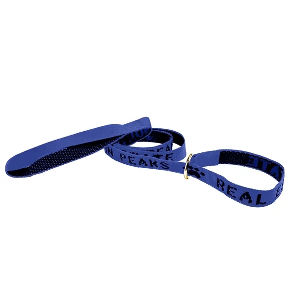 3/4" Woven Slip Leash With D-Ring and 1-color woven imprint... from ASI 92980 WOV-IN® / Universal Strap/Wov-In Line Promopet
