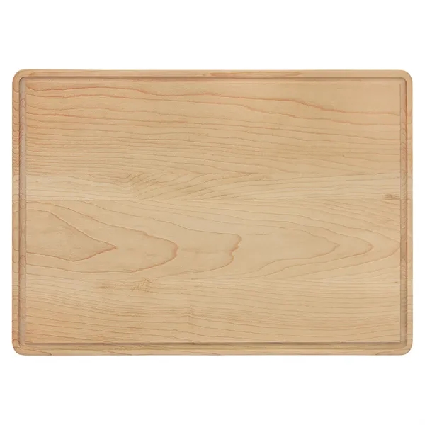 13.75" x 9.75" Maple Cutting Board with Juice Grooves.... from ASI 74601 Calico