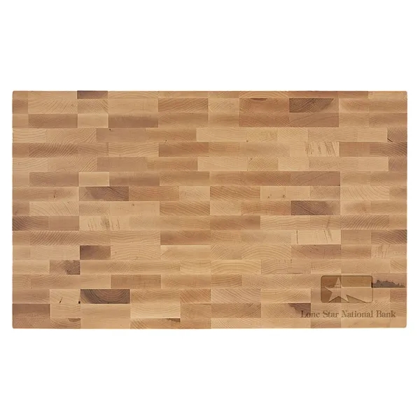 22" x 13" Maple Butcher Block.... from ASI 74601 Calico