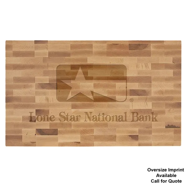 22" x 13" Maple Butcher Block.... from ASI 74601 Calico