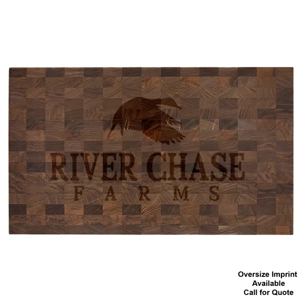 22" x 13" Walnut Butcher Block.... from ASI 74601 Calico