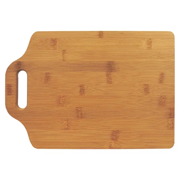 9" x 13" x 1/2" bamboo wood cutting board with cutout... from ASI 74601 Calico