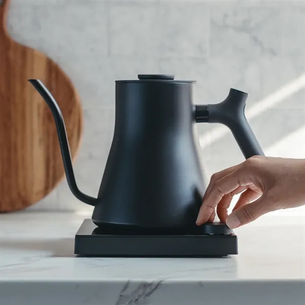 Advanced pour-over kettle with customizable settings, precision control, and WiFi updates... from ASI 72657 Active Life Promo / Apres Ski Active Life