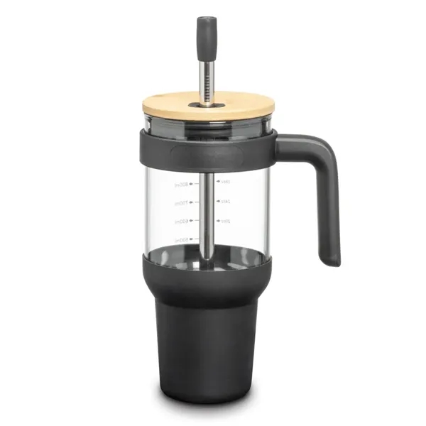 The Lanai Glass Travel Mug w/Straw is stylish and practical for... from ASI 84592 St Regis Group