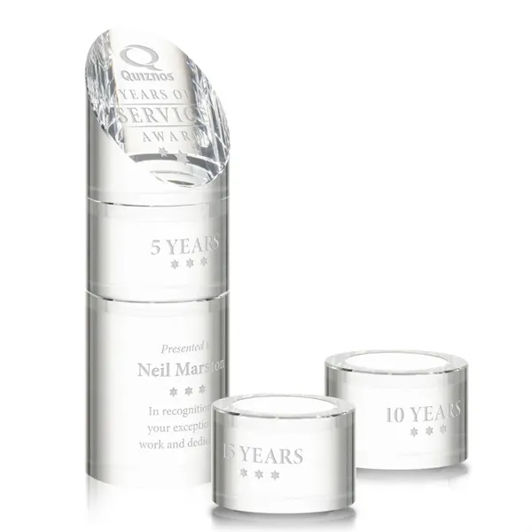 The Optical Crystal Atlantis Stacker Award is a dynamic and versatile... from ASI 84592 St Regis Group / St Regis