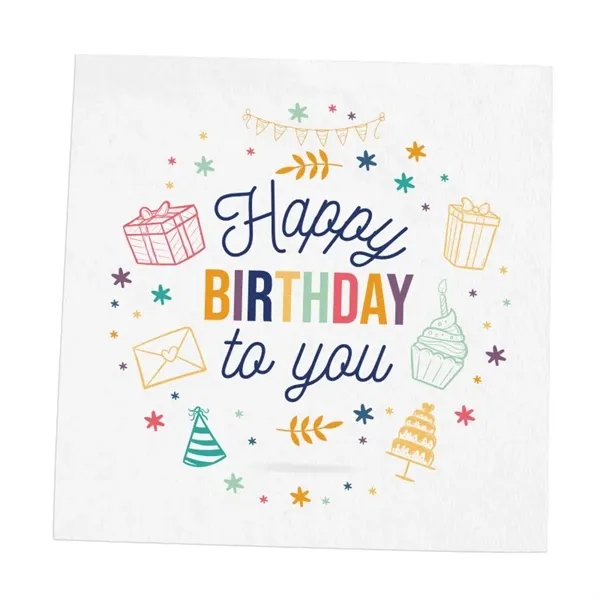 Elevate your events with our 2-Ply Full Color Custom Cocktail Napkins!... from ASI 62088 IDProductsource