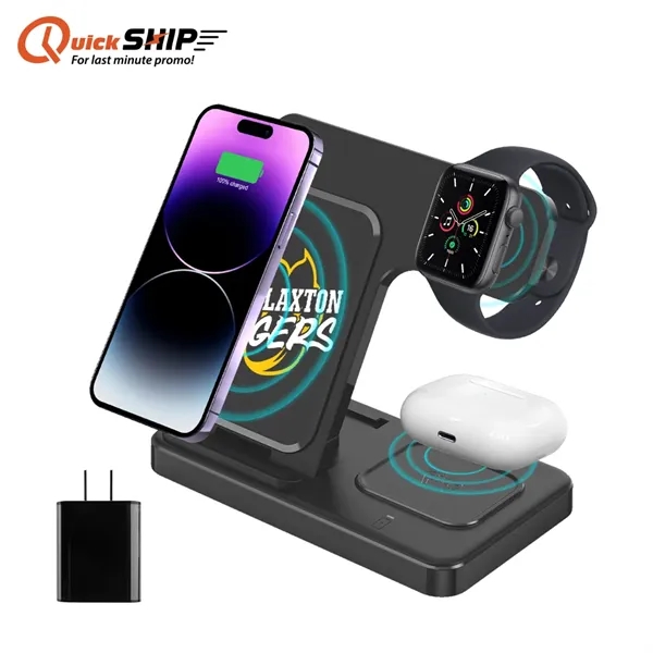 A top-seller on Amazon, the Galena 15W 3-in-1 Wireless Charger allows... from ASI 90154 Sunjoy Group Inc