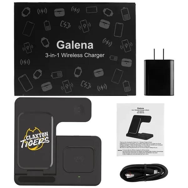 A top-seller on Amazon, the Galena 15W 3-in-1 Wireless Charger allows... from ASI 90154 Sunjoy Group Inc