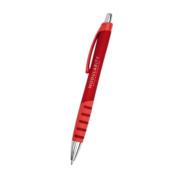 Plunger action ballpoint pen made with recycled ABS plastic.... from ASI 61125 Hit Promotional Products / Hit®
