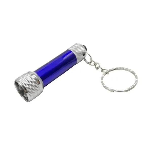 Single mini LED flashlight in aluminum alloy casing with carabiner and... from ASI 37218 Athena Promo (tm)
