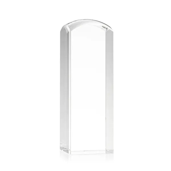 Tall and sleek optical crystal award with smooth rounded top.... from ASI 84592 St Regis Group / St Regis