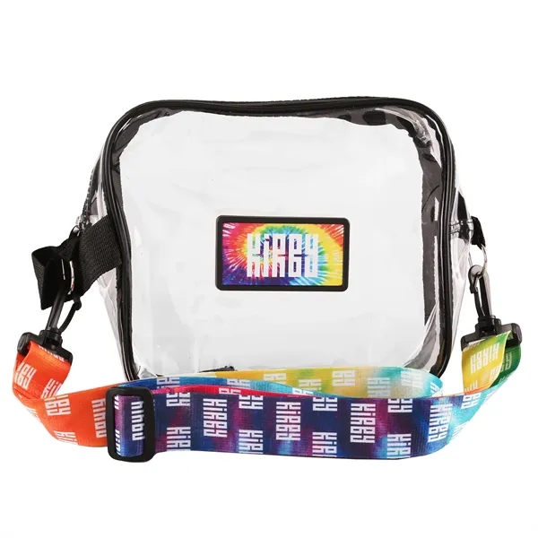 A custom adjustable 1.5-inch shoulder bag strap with full-color, double-sided printing.... from ASI 61966 HPG / HPG Gold Best Promotions USA