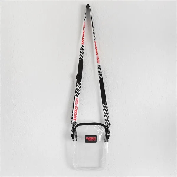 A custom double-sided adjustable .75-inch shoulder bag strap.... from ASI 61966 HPG / HPG Gold Best Promotions USA