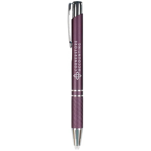 A sleek, jumbo executive pen with a powerful LED light, shimmering... from ASI 61966 HPG / Hub Pen