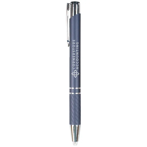 A sleek, jumbo executive pen with a powerful LED light, shimmering... from ASI 61966 HPG / Hub Pen
