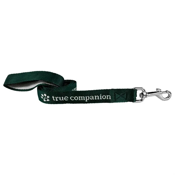 1" woven pet leash with a 1-color imprint and sturdy snap-clip... from ASI 92980 WOV-IN® / Universal Strap/Wov-In Line Promopet