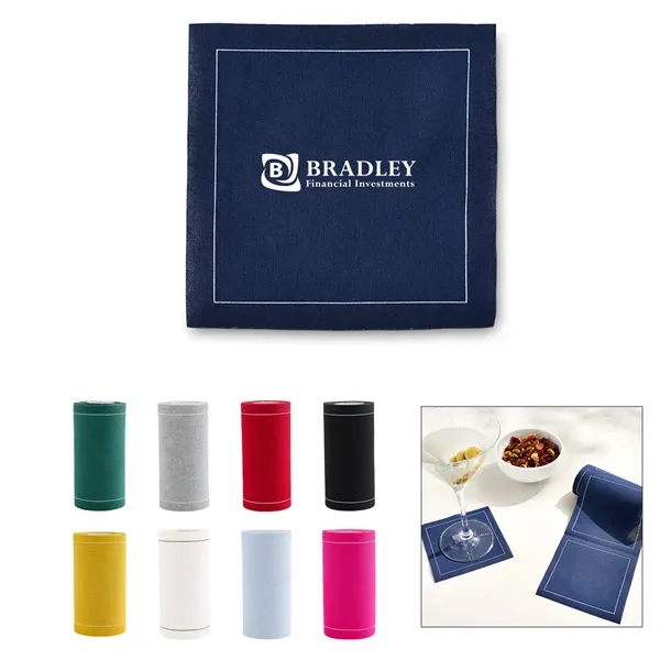 50 cocktail napkins made from 100% disposable cotton.... from ASI 61125 Hit Promotional Products / Hit®