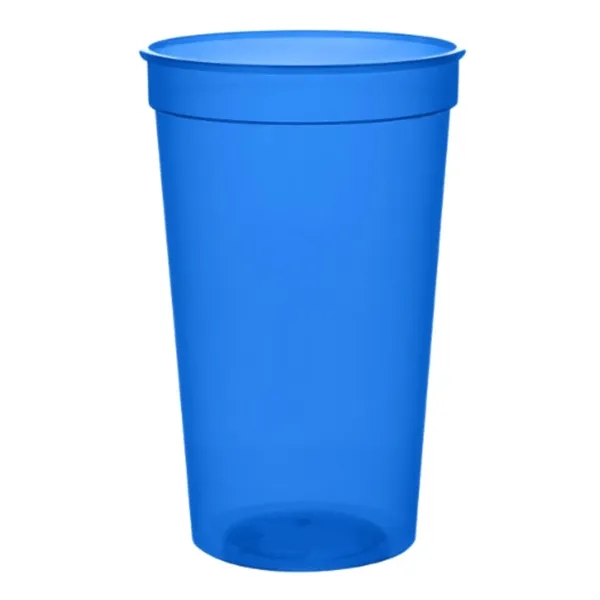 22 ounce plastic translucent stadium cup.... from ASI 57956 Graphco line