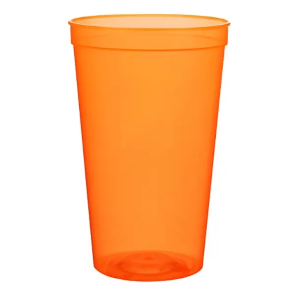 22 ounce plastic translucent stadium cup.... from ASI 57956 Graphco line