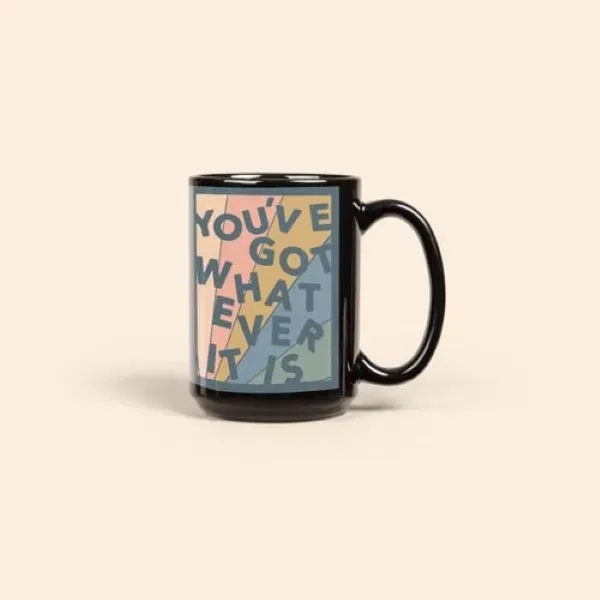 15 oz. Black Ceramic Four-Color Process Sublimation Mug... from ASI 74710 Numo / NUMO