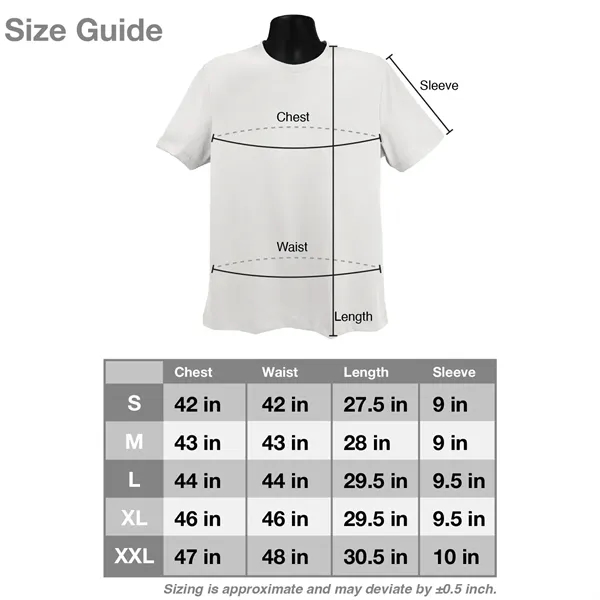 T-shirt crafted with a blend of 65% cotton and 35% polyester.... from ASI 37980 Bagworld