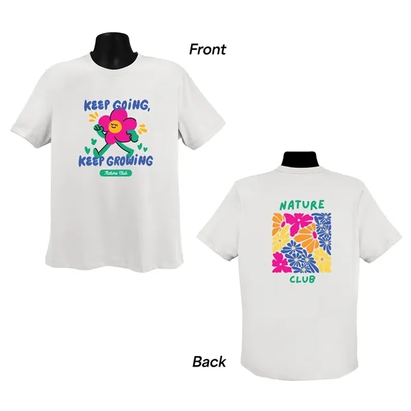 T-shirt crafted with a blend of 65% cotton and 35% polyester.... from ASI 37980 Bagworld