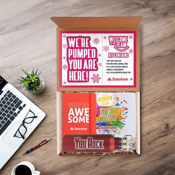 RPET journal book, a pen, a mouse pad, a tumbler and... from ASI 44900 NC Custom (CI/Lanco) / Lanco