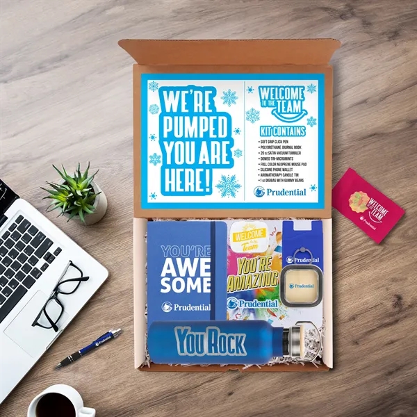 Mailer with rpet journal book, stylus pen, mouse pad, tumbler, mint... from ASI 44900 NC Custom (CI/Lanco) / Lanco