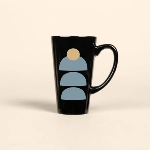 Tall Java Latte 16 oz. Ceramic available in Black and White.... from ASI 74710 Numo / NUMO