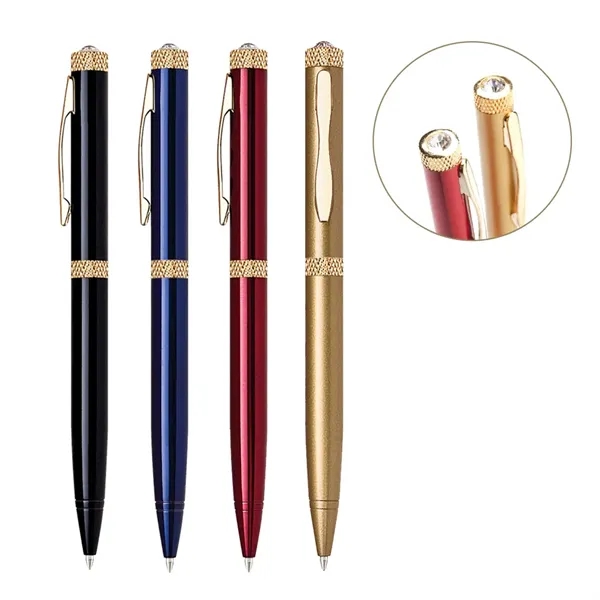 Twist action brass ballpoint.... from ASI 31517 Admart Products / Admart Line