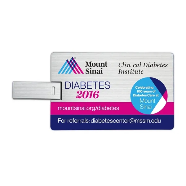 Our Broadview Metal Card USB drive fits easily into a wallet... from ASI 90154 Sunjoy Group Inc